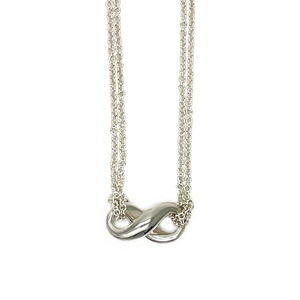 Tiffany Infinity Necklace Silver